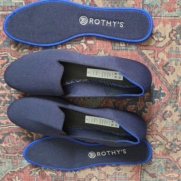 Rothy's Deep Blue Loafers - Picture 6 of 7